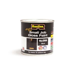 Rustins Small Job Black Gloss Paint 250ml in Kuwait