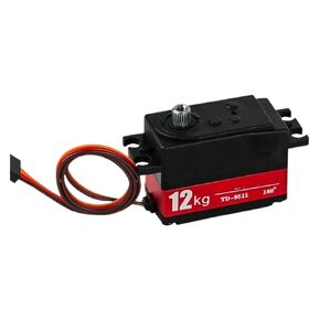 2 pcs 12kg Remote Controlled Digital servo Steering Gear(2pcs 180 Degree) in Kuwait