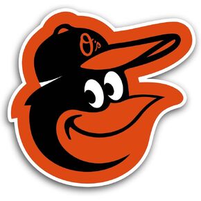 قطعتان (قطع) ملصق Baltim0re Orioles مقاس 3 بوصات و5 بوصات، ملصقات فينيل مقاومة للماء للعديد من الأغراض مثل السيارات والشاحنات وأجهزة الكمبيوتر المحمولة والهواتف والنوافذ والمزيد in Kuwait
