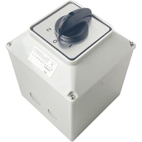 160A Two Poles LW26-160/2M with Waterproof Box IP65 Control Dual Power Supply Motor Rotary Cam Switch in Saudi Arabia