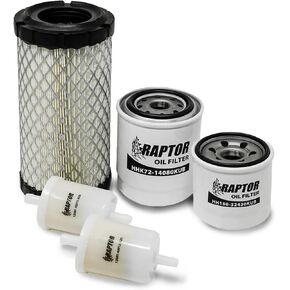 Raptor Filter Kit for Kubota BX24 BX25 BX23S BX1500 BX1800 BX1830 BX1850 BX1860 in Saudi Arabia