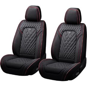 Full Set Car Seat Cover for Ford F150 2009-2025 XLT STX Lariat,Premium Nappa Leather Waterproof Sports Seat Cover,Easy to Install Automotive Automotive Seat Covers Standard 5 Seats（Black） in Saudi Arabia