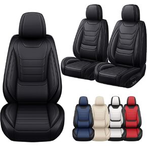 Car Seat Covers for Land Rover Range Rover Sport 2006-2025, Luxury Nappa Leather Seat Covers, Anti-Slip Breathable Seat Cushion with Memory Foam Lumbar Support, 2 Seats, Beige in Saudi Arabia