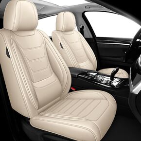 Nappa Leather Seat Covers Full Set for Chevy Malibu 1998-2025, 5 Seats Waterproof & Tear-Resistant Car Seat Cover Inside Zipper Design and Reserved Opening Holes(Luxury Full Set/Black Blue) in Saudi Arabia