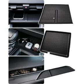 3PCS Center Console Silicone Mats for 2026 Toyota RAV4, Wireless Charging Protective Mat, Center Console Storage Mat, and Passenger Storage Mat, 2026 RAV4 Interior Accessories Anti-Slip Cover Pads in Saudi Arabia