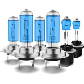 Headlight Bulbs Fit for 2011-2015 Kia Optima Turbo (SX/SXL/Limited),H7 High Beam H11B Low Beam H8 Fog Lights Bulbs,Halogen Light Bulb Relpacement,3X Brighter,Plug and Play,6000K White,6 Pcs in Saudi Arabia