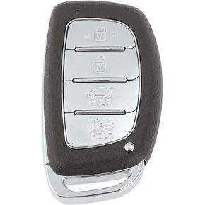 X AUTOHAUX TQ8-FOB-4F07 434 ميجاهرتز استبدال مفتاح ذكي عن بعد للدخول بدون مفتاح فوب لشركة Hyundai Tucson 2016 2017 No.95440-D3100/95440-D3100NNA 4 أزرار in Kuwait