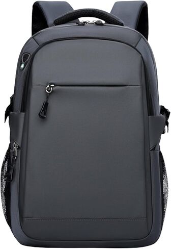 JiaYou Laptop Backpack for Men and Women 14 Inch Water Resistant Business Travel Daypack with USB Charging Port(Black,14 Liters) in Saudi Arabia
