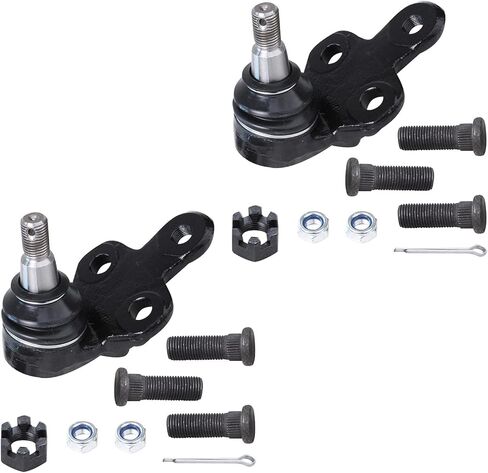 محور ديترويت - مجموعة محاور العجلات الأمامية 8 قطع لـ 97-01 Toyota Camry، 99-03 Solara Lexus RX300، 2 محاور محمل للعجلات 2 مفاصل كروية سفلية 2 قضبان ربط خارجية 2 قضبان تأرجح 1999 2000 2001 استبدال in Kuwait