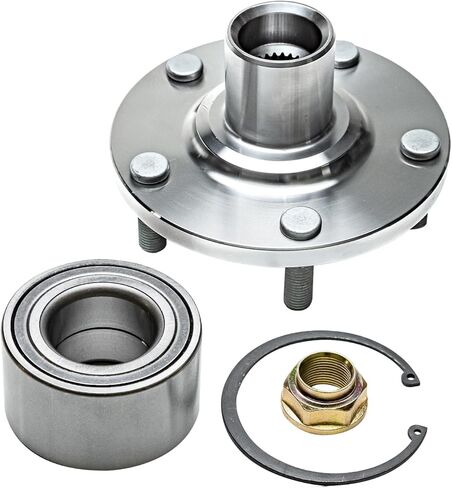 محور ديترويت - مجموعة محاور العجلات الأمامية 8 قطع لـ 97-01 Toyota Camry، 99-03 Solara Lexus RX300، 2 محاور محمل للعجلات 2 مفاصل كروية سفلية 2 قضبان ربط خارجية 2 قضبان تأرجح 1999 2000 2001 استبدال in Kuwait