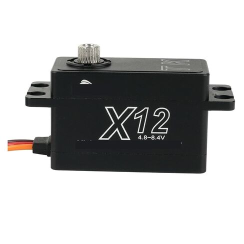 X12 Low Profile Coreless Servo 12kg - 25T Digital Gear Full Metal Housing(1PCS 180 Degree) in Kuwait