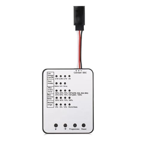 LED ESC Programming Card ESC 25A /35A /45A /60A /80A /120A in Kuwait