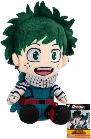 Total Anime Izuku Midoriya 20cm Ultra Soft Plush Toy with Authentic My Hero Academia Details in Saudi Arabia
