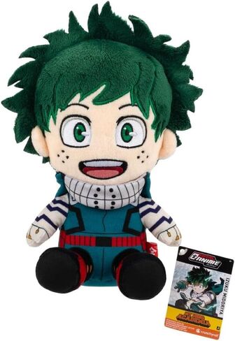 Total Anime Izuku Midoriya 20cm Ultra Soft Plush Toy with Authentic My Hero Academia Details in Saudi Arabia