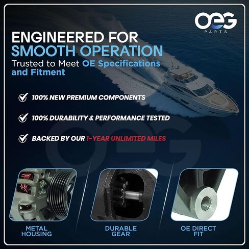 قطع غيار OEG بداية جديدة متوافقة مع Cummins MERCRUISER Stern Drive ES165 ES250 ES300 MS200 2.8L 4.2L 50801333980، 50854178، 20540106، IS1033، 41024112، SBO0087 in Kuwait