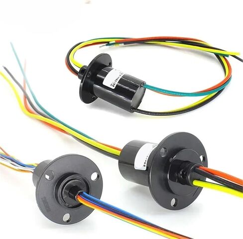 1pcs Slip Ring Rotating Electrical Rotary Joint(22mm 12CH 5A) in Saudi Arabia