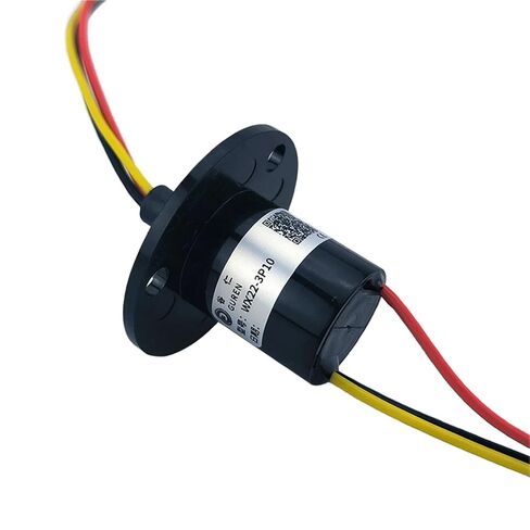 1pcs 22mm OD 3-Way 10A Small Power Slip Ring Circuit Rotary Connector Conductive Cap Electrical Contacts Contact Materials in Saudi Arabia