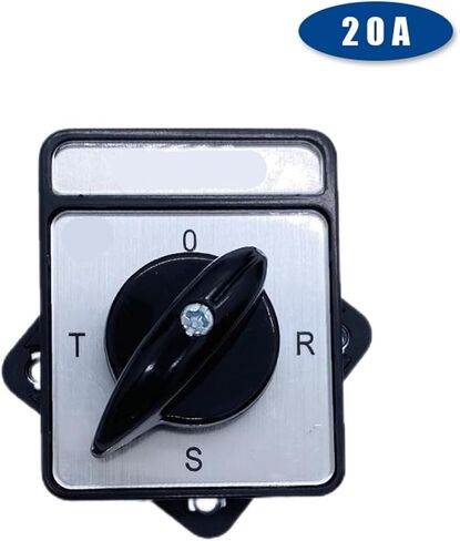 Changeover Rotary Cam Switch 20A Four Position 3 Poles Control Motor Silver Contact in Saudi Arabia