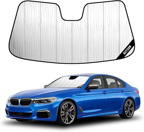 Windshield Sun Shade for BMW X3 (2018-2024), Custom-fit Windshield Cover, Protect Dashboard, Foldable Car Window Shades – BMW X3 Accessories in Saudi Arabia