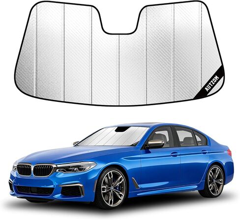 Windshield Sun Shade for BMW X3 (2018-2024), Custom-fit Windshield Cover, Protect Dashboard, Foldable Car Window Shades – BMW X3 Accessories in Saudi Arabia