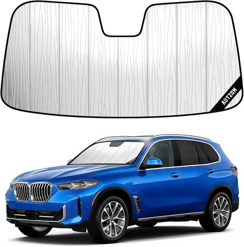 Windshield Sun Shade for BMW X3 (2018-2024), Custom-fit Windshield Cover, Protect Dashboard, Foldable Car Window Shades – BMW X3 Accessories in Saudi Arabia