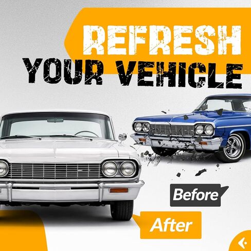 KUAFU Pair Front Bumper Guards Compatible with 1964 Chevy Chevrolet Impala Bel Air Biscayne Steel Chrome Silvery in Kuwait
