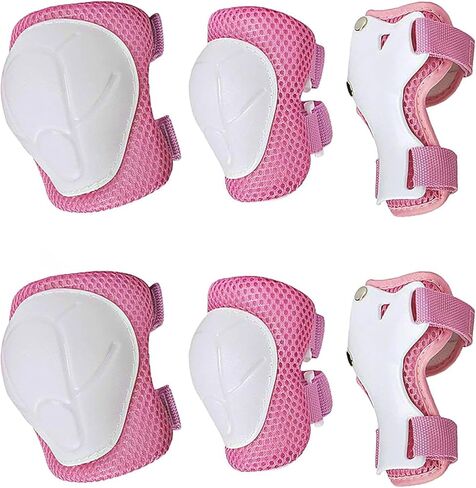 TST Kids Protective Gear Set, Kids Knee Pads and Elbow Pads Set, Toddler Wrist Guard for Kids 3-12 Years, Child Protective Gear Set for Roller Skates, Cycling in Saudi Arabia