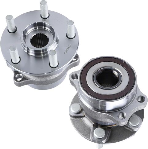 2 x 512518 Rear Wheel Bearing Hub Assembly with 5 Lug Compatible with Subaru XV Crosstrek 2013-2015,Fit for Subaru Crosstrek 2016-2020,Fit for Subaru Impreza 2012-2021 in Kuwait