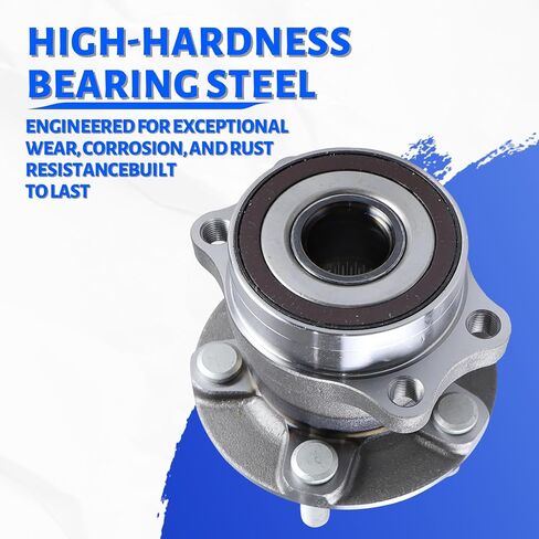 2 x 512518 Rear Wheel Bearing Hub Assembly with 5 Lug Compatible with Subaru XV Crosstrek 2013-2015,Fit for Subaru Crosstrek 2016-2020,Fit for Subaru Impreza 2012-2021 in Kuwait