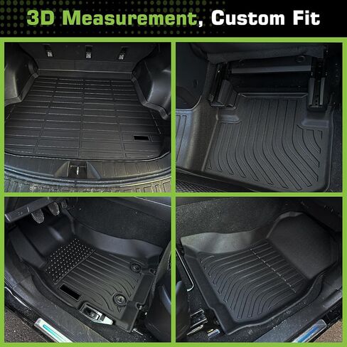 Floor Mats for Ford Escape 2020-2025 2026 (Not for Hybrid), TPE Waterproof Non-Slip All Weather Protection Custom (Floor Mats & Cargo Liner) in Kuwait