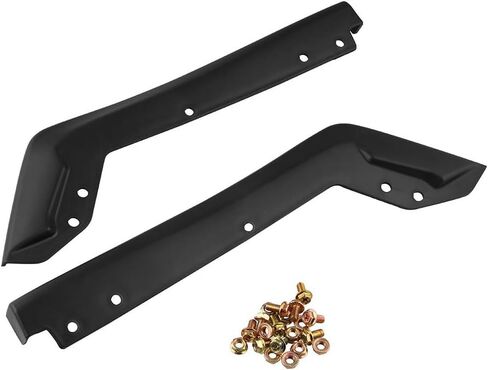 Rear Bumper Lip Spoiler for Subaru WRX STI 2015 2016～2020 2021 Wrap Angle Protector Accessories Trim ABS 2pc Black in Saudi Arabia