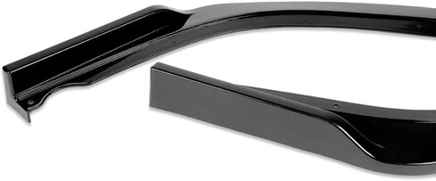 Q1-TECH, Front Bumper Lip fit for compatible with 2011-2014 Subaru Impreza WRX STi, Front Bumper Lip Spoiler Air Chin Body Kit Splitter Painted Glossy Black ABS, 2012 2013 (CS2 Style) in Kuwait