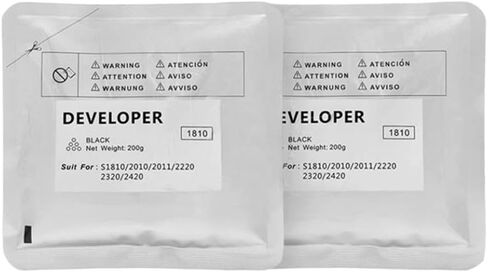 200g S1810 Developer Material Compatible with Models 2010, 2220, 2420, 2011, and 2320 in Saudi Arabia