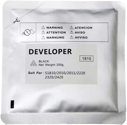 200g S1810 Developer Material Compatible with Models 2010, 2220, 2420, 2011, and 2320 in Saudi Arabia