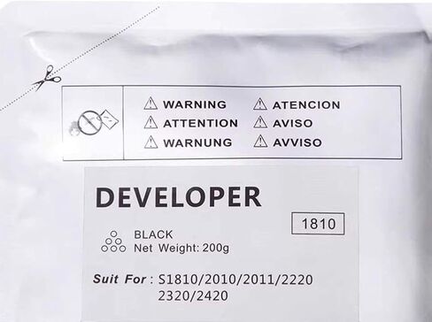 200g S1810 Developer Material Compatible with Models 2010, 2220, 2420, 2011, and 2320 in Saudi Arabia