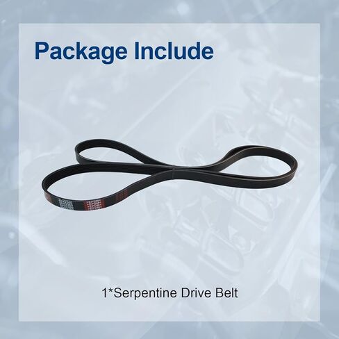 AUCERAMIC K060930 Serpentine Drive Belt fit for 2005-2019 Audi A8 Buick Allure Enclave Chevrolet Express Silverado 1500 2500 3500 GMC Sierra Yukon Replace 6PK2360,6PK2362 in Kuwait