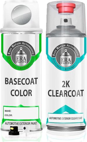 ERA Paints - N3S - Shimmering Silver Metallic for HYUNDAI Exact OEM Color Match Automotive Touch Up Paint for Cars - Scratch & Chip Repair for Metal & Plastic - Basic Kit - Made in USA in Kuwait