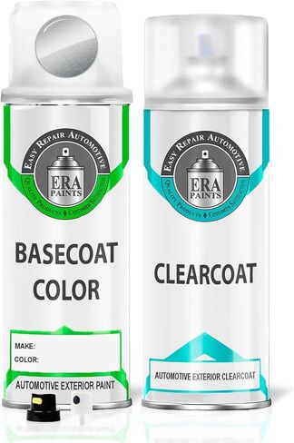 ERA Paints - N3S - Shimmering Silver Metallic for HYUNDAI Exact OEM Color Match Automotive Touch Up Paint for Cars - Scratch & Chip Repair for Metal & Plastic - Basic Kit - Made in USA in Kuwait