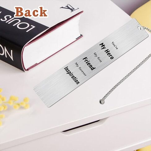Dad Fathers Day Bookmark Gifts from Daughter, to My Dad Bookmark for Men, Best Daddy Birthday Ideas from Son in Kuwait