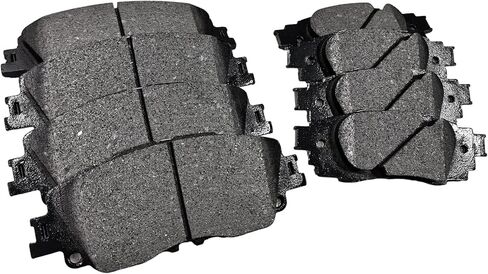 مجموعة وسادات الفرامل الأمامية الخلفية D1879 D2076 متوافقة مع Toyota Camry/Rav4/Avalon/C-HR/Venza/Corolla Cross، متوافقة مع Lexus ES300h/ES250/UX200/UX250h/UX300h in Kuwait