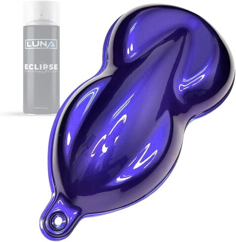 Plum Crazy Midcoat Aerosol - Purple - Professional Auto Paint for DIY Enthusiasts, Hobbyists, and Automotive Shops - Premium Quality for Professional Installers - Luna Eclipse in Saudi Arabia