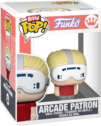 Funko Pop! Bitty Pop Town: Bitty City - Arcade and Patron - Mini Vinyl Display - Gift Idea IP - Toys for Kids & Adults in Kuwait