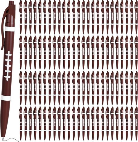 Ceenna 100 Pcs Football Party Favors Football Ballpoint Pens Bulk Sports Themed Party Favors Goodie Bag Stuffers Birthday Gift for Teacher Classroom Rewards Prizes Player Office Team Fans Coach Award in Kuwait