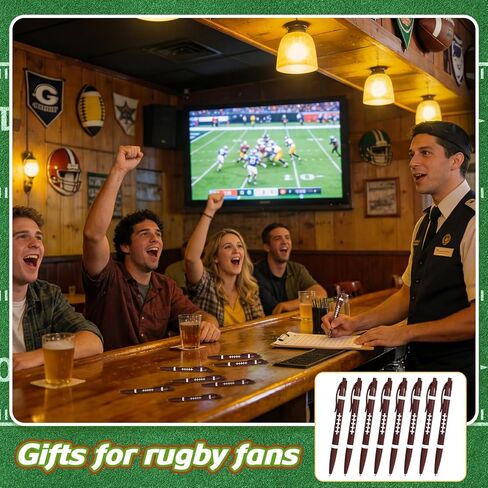 Ceenna 100 Pcs Football Party Favors Football Ballpoint Pens Bulk Sports Themed Party Favors Goodie Bag Stuffers Birthday Gift for Teacher Classroom Rewards Prizes Player Office Team Fans Coach Award in Kuwait