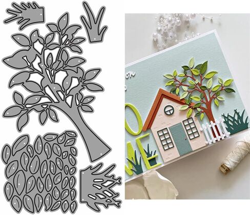 Rose Die Cuts for Card Making, Hollow Corner Flower Metal Cutting Dies for Paper Scrapbooking, DIY Stencils for Album Party Wedding Festivals Decoration in Saudi Arabia