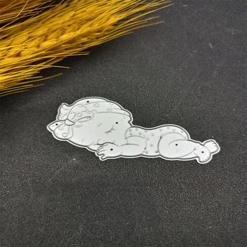 LZBRDY Baby Girl Sleeping Embossing Metal Cutting Dies for Card Making and Scrapbooking in Kuwait