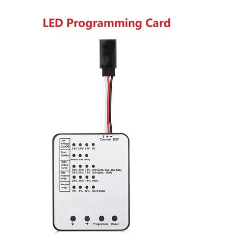 LED ESC Programming Card for ESC 25A /35A /45A /60A /80A /120A in Kuwait