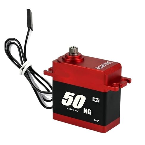 50Kg servo BLS-HV50MG 180°/270°/360° Suitable for 1/8/1/10 Remote Control Cars(BLS-HV50MG-360) in Kuwait
