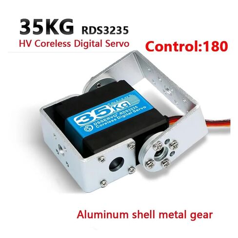1 Piece high Torque high Voltage Robot servo 35 kg RD3235 Metal Gear Hollow Cup(RD 3235-180) in Kuwait