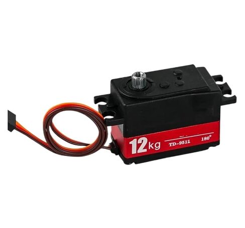 2 pcs 12kg Remote Controlled Digital servo Steering Gear(2pcs 180 Degree) in Kuwait